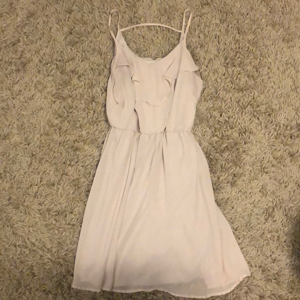 Lush Large Light Pink Dress